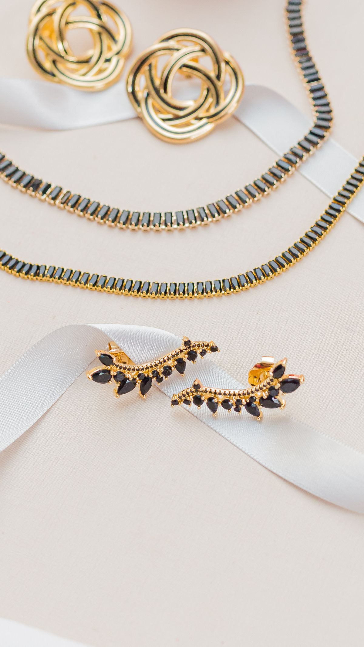 Fine jewelry styled for boutique retail